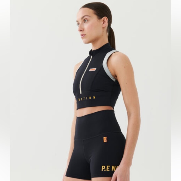 P.E Nation Rotation Sports Bra Half Zip - Picture 5 of 17